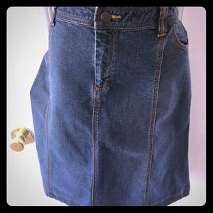 Style & Co jean skirt